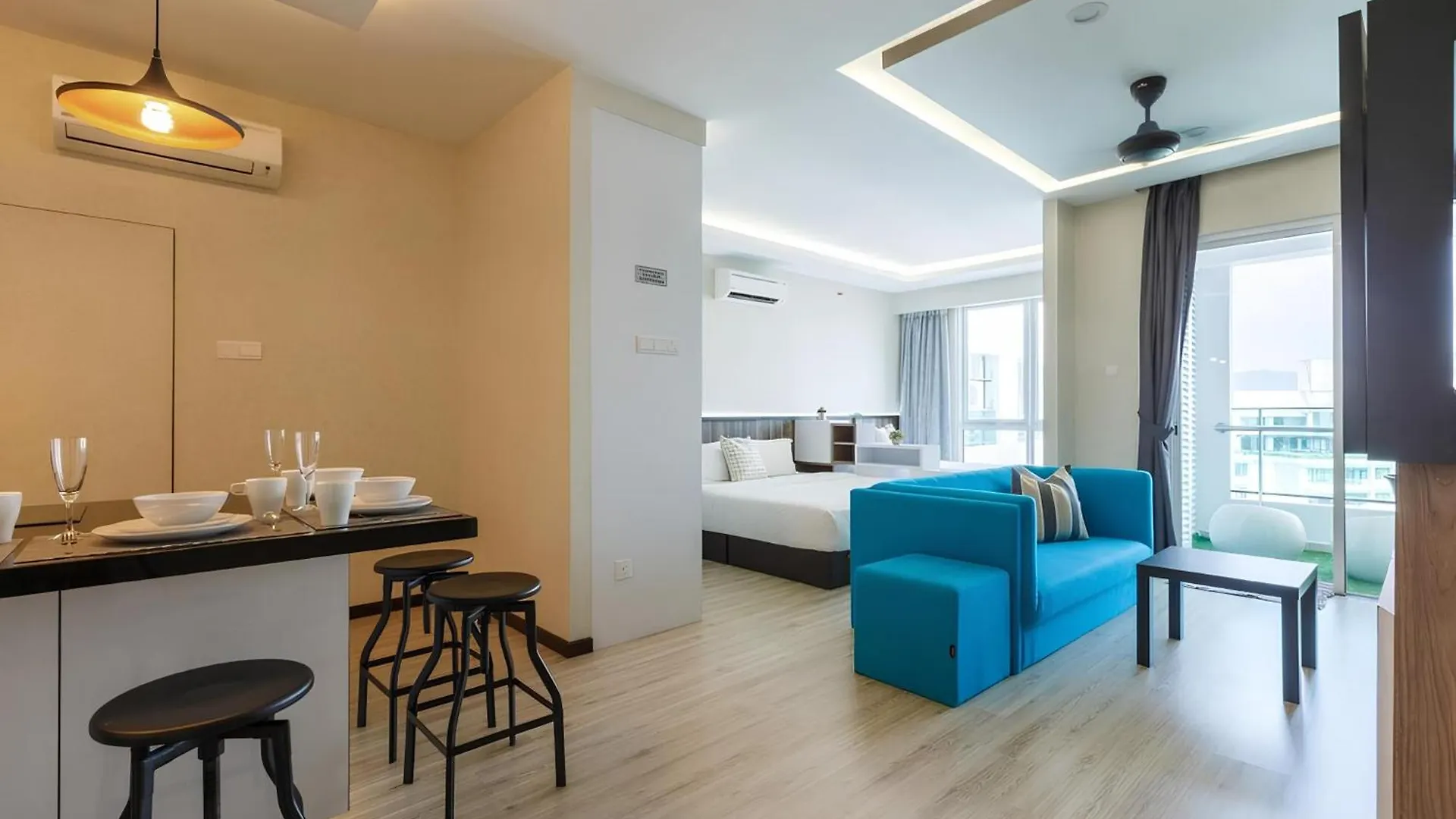 דירה Jelutong Mansion One L 5Pax Studio L Seaview & Cityview L Georgetown L By Perfectsweethome מלזיה